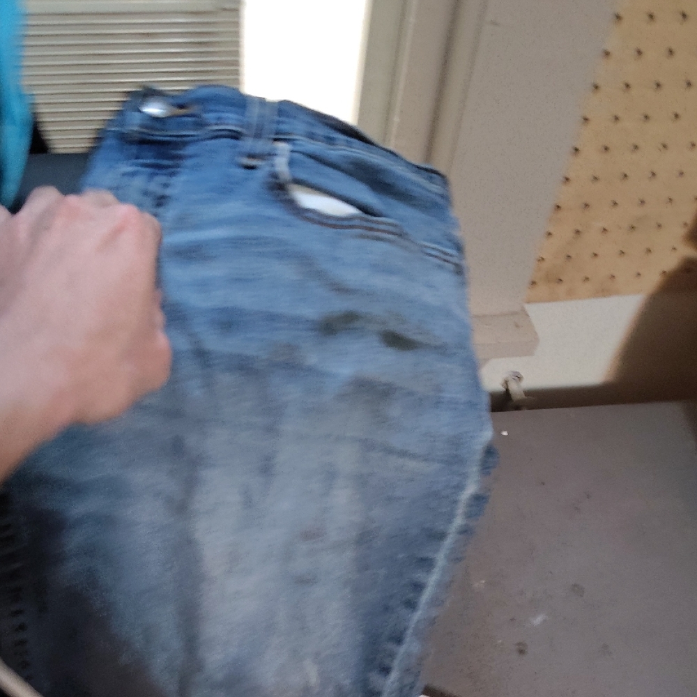 George Blue Straight Jeans with Classic Fade